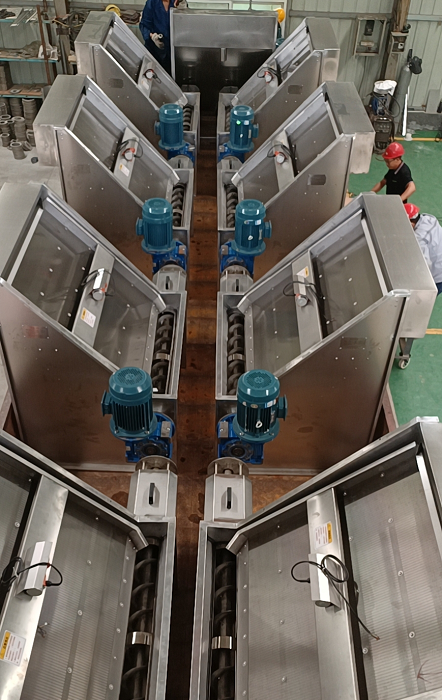 新安縣畜禽糞污資源化利用項目--固液分離機發貨 新安縣畜禽糞污資源化利用項目--固液分離機發貨